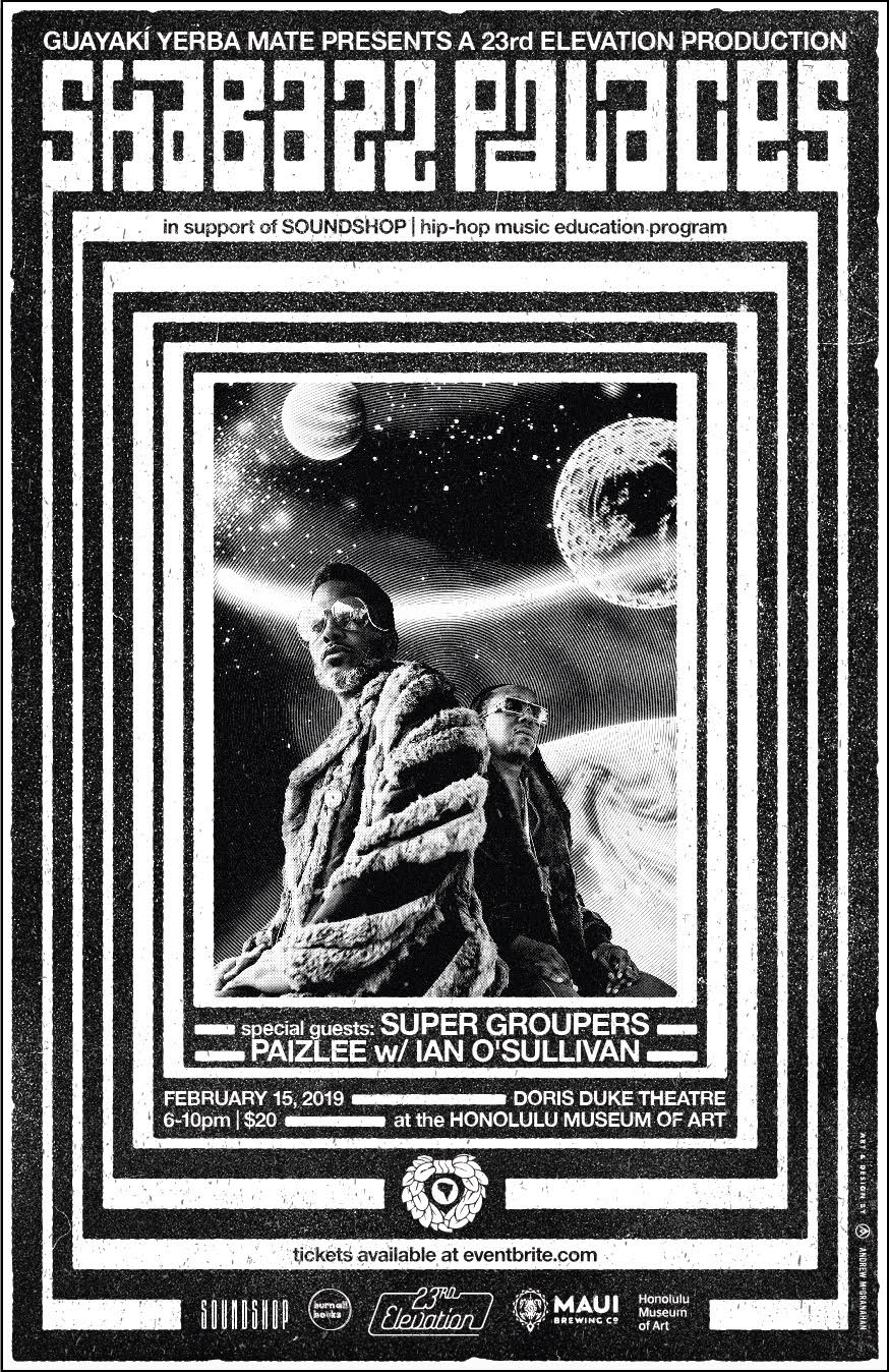 SHABAZZ PALACES - FRIDAY, FEBRUARY 15 (6-10 PM)